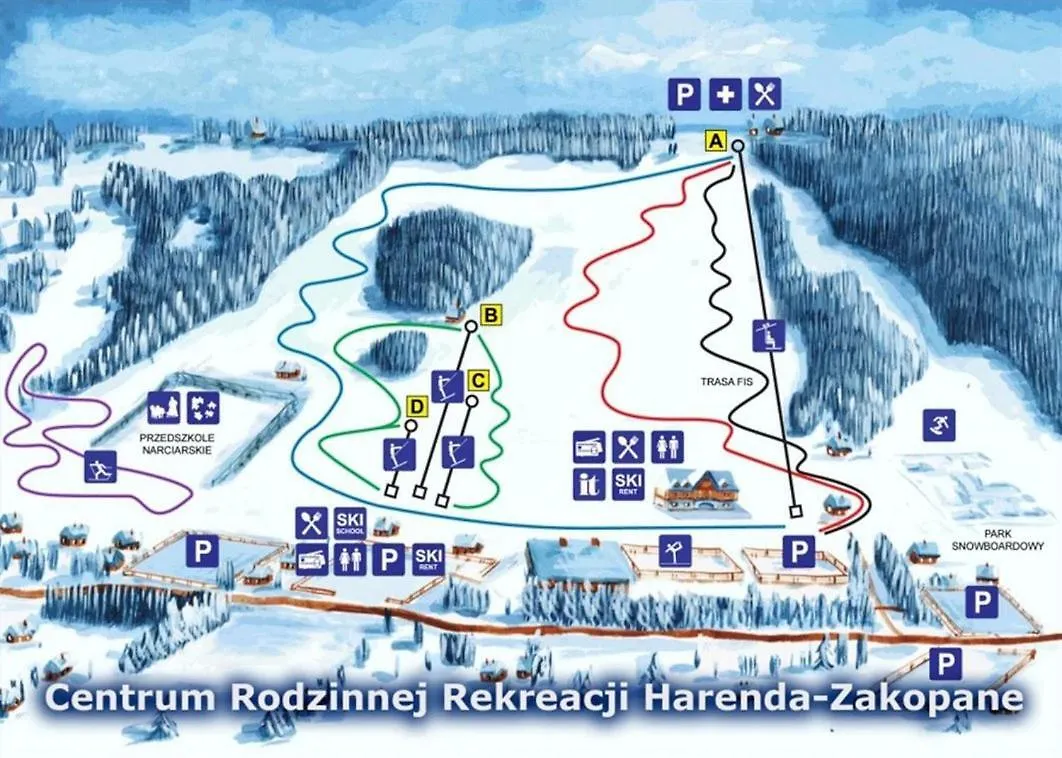 Apartament Harenda 13e, akceptujemy BON TURYSTYCZNY Zakopane 0*,  Polska